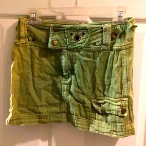 DA-NANG vintage military style mini skirt